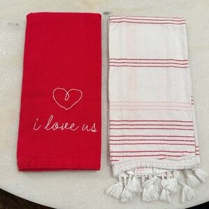 I Love Us Dish Towels